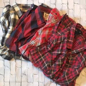 American Eagle Men’s Plaid Bundle
